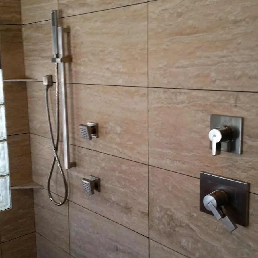 Shower fixture installation for Water Heater Replacement in Auburn